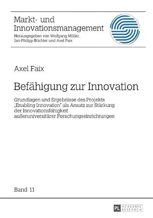 Immagine del venditore per Befhigung zur Innovation venduto da BuchWeltWeit Ludwig Meier e.K.