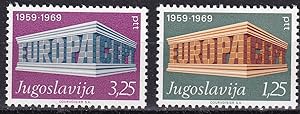 Europa CEPT 1969 / Jugoslawien Nr. 1361-1362**