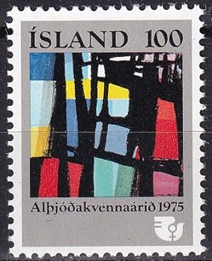 Intern. Jahr der Frau / Briefmarke Island Nr. 510**