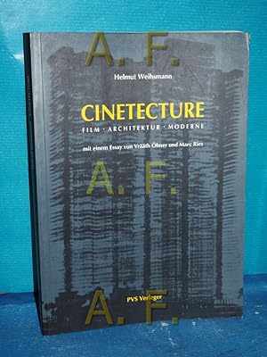 Bild des Verkufers fr Cinetecture - Film - Architektur - Moderne mit einem Essay zum Verkauf von Antiquarische Fundgrube e.U.