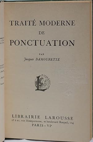 Traité Moderne de Ponctuation