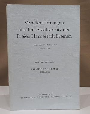 Image du vendeur pour Bremische Chronik 1971 - 1975. mis en vente par Dieter Eckert