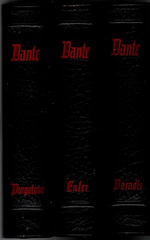 Image du vendeur pour La Divine Comedie.3 volumes.Le Paradis.L'Enfer.Le Purgatoire mis en vente par JP Livres