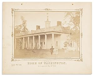 Imagen del vendedor de The Home of Washington, as it appeared May 14th 1859 a la venta por 19th Century Rare Book & Photograph Shop