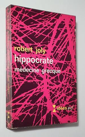 Imagen del vendedor de HIPPOCRATE. Medecine Grecque - Paris 1964 a la venta por Llibres del Mirall