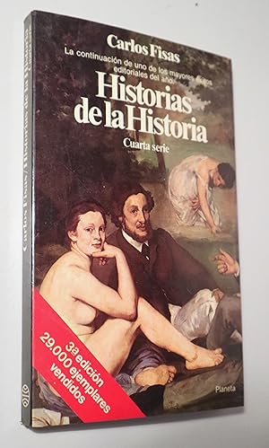 Imagen del vendedor de HISTORIAS DE LA HISTORIA. Cuarta serie - Barcelona 1986 - Ilustrado a la venta por Llibres del Mirall