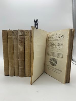 Friderici Hoffmanni consiliarii medici. Medicinae rationalis systematicae (8 volumi)