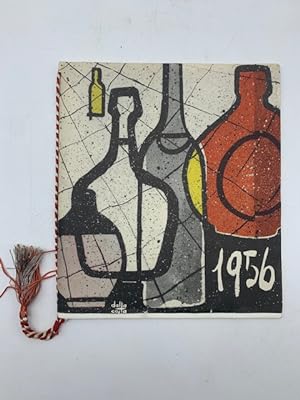 Buon anno 1956 (Agenda illustrata dell'importatore di vini Giovanni Ferraretto & C.)