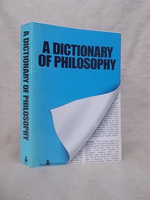 Seller image for A DICTIONARY OF PHILOSOPHY. for sale by Gage Postal Books