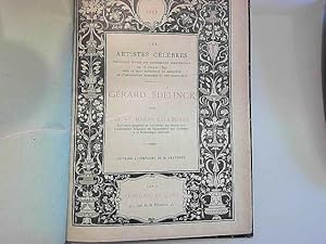 Bild des Verkufers fr Les Artistes clbres. Grard Edelinck, par le Vte Henri Delaborde zum Verkauf von JLG_livres anciens et modernes