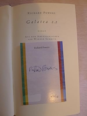 Galatea 2.2, Roman, Aus dem Amerikanischen von Werner Schmitz,