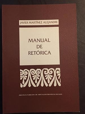 Imagen del vendedor de Primer manual de retórica a la venta por Libreria Anticuaria Camino de Santiago
