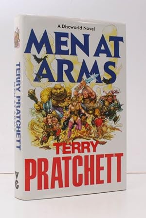 Imagen del vendedor de Men at Arms. A Discworld Novel. NEAR FINE COPY IN UNCLIPPED DUSTWRAPPER a la venta por Island Books