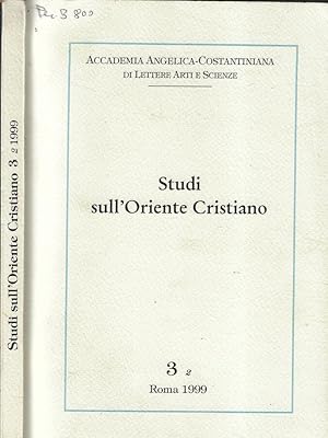 Seller image for Studi sull'Oriente Cristiano N. 3 II 1999 for sale by Biblioteca di Babele