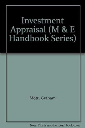 Seller image for Investment Appraisal (M & E Handbook Series) for sale by WeBuyBooks