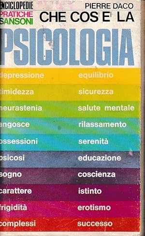 CHE COS'è LA PSICOLOGIA