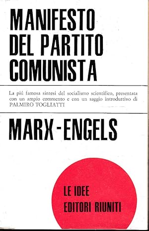 Immagine del venditore per Manifesto del partito comunista venduto da Laboratorio del libro