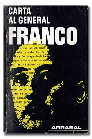 Imagen del vendedor de Carta al General Franco. (Texto ntegro de la carta que Arrabal envi a Franco el da 18 de marzo de 1971). a la venta por Librera Berceo (Libros Antiguos)