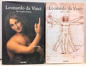 Seller image for Leonardo da Vinci 1452-1519. 1.-The Complete Paintings.2.- Esbozos y Dibujos. Obra completa en dos tomos. Ejemplares impecables for sale by Librera Torres-Espinosa