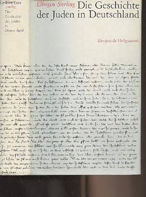 Bild des Verkufers fr Die Geschichte der Juden in Deutschland (Eine Einfhrung) - "Bibliotheca Judaica" zum Verkauf von Le-Livre