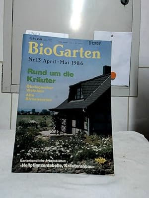 Seller image for BioGarten Nr. 13 : April - Mai 1986. Redaktion: Jutta Grimm, Gert Rothberg . . for sale by Ralf Bnschen
