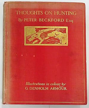 Image du vendeur pour Thoughts On Hunting mis en vente par St Marys Books And Prints