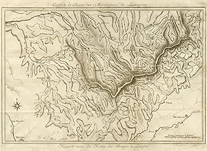 Antique Print-TOPOGRAPHY-LANGRES REGION-MOUNTAIN -HAUTE MARNE-Anonymous-ca. 1770