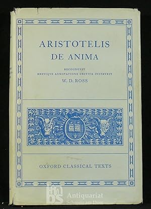 De Anima. Hrsgg. von W. D. Ross.