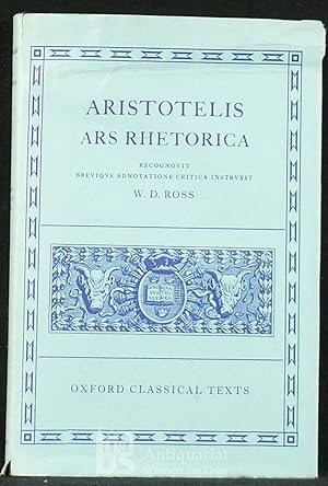 Ars Rhetorica. Hrsgg. von W. D. Ross.