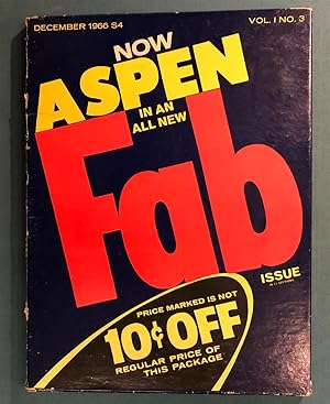 Bild des Verkufers fr Aspen Magazine "FAB" Volume I, Number 3; [The Pop Art Issue] zum Verkauf von Argosy Book Store, ABAA, ILAB