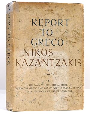 Seller image for REPORT TO GRECO for sale by Rare Book Cellar