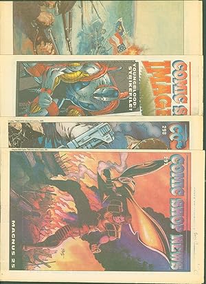 Comic Shop News, Issue 2/7/93, 3/3/93 (297), 3/10/93 (298) and Spring Preview, 1993 (4 issues)