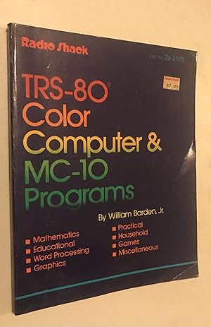 Immagine del venditore per TRS-80 Color computer & MC -10 programs venduto da Once Upon A Time