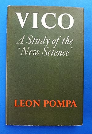 Seller image for Vico: A Study of the 'New Science' for sale by My Father's Books