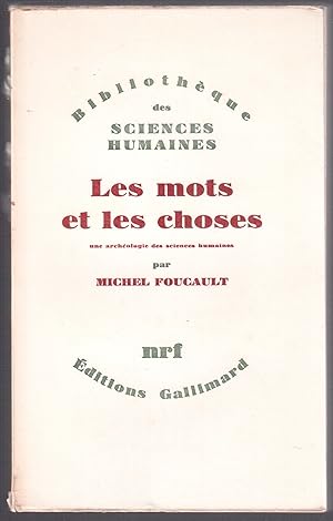 Seller image for Les mots et les choses - Une archologie des sciences humaines for sale by LibrairieLaLettre2