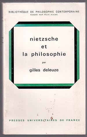 Image du vendeur pour Nietzsche et la philosophie mis en vente par LibrairieLaLettre2
