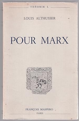 Image du vendeur pour Pour Marx mis en vente par LibrairieLaLettre2