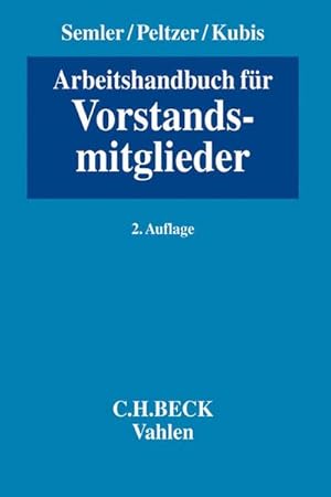 Bild des Verkufers fr Arbeitshandbuch fr Vorstandsmitglieder zum Verkauf von AHA-BUCH