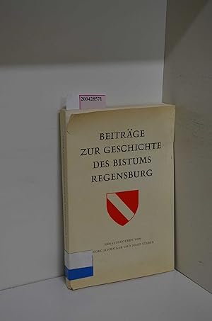 Imagen del vendedor de Beitrge zur Geschichte des Bistums Regensburg. Albert von Trring. a la venta por ralfs-buecherkiste