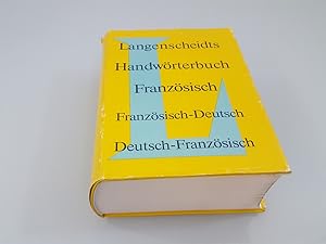 Bild des Verkufers fr Langenscheidts Handwrterbuch Franzsisch. Franzsisch-Deutsch, Deutsch-Franzsisch zum Verkauf von SIGA eG