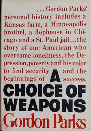Immagine del venditore per A Choice of Weapons venduto da The Book House, Inc.  - St. Louis