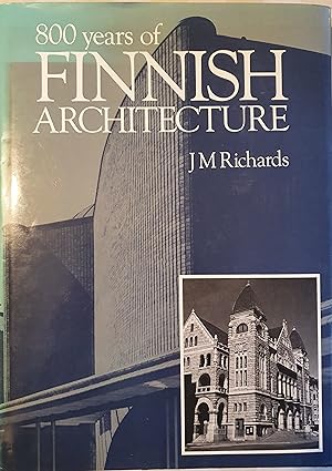 Seller image for 800 Years of Finnish Architecture for sale by Somerset Books