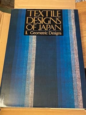 Textile Designs of Japan. II. Geometric Designs. (Volume 2 only)