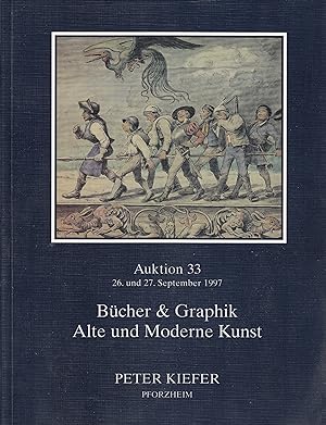 Seller image for Auktion Katalog 35 / Bcher & Graphik, Alte und Moderne Kunst for sale by Buchhandlung & Antiquariat Rother