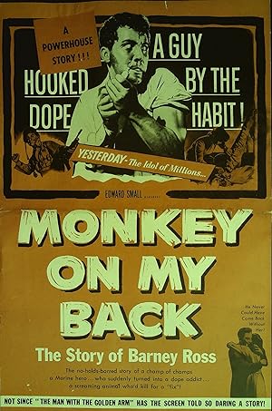 Seller image for Monkey on My Back Pressbook 1957 Cameron Mitchell, Dianne Foster for sale by AcornBooksNH