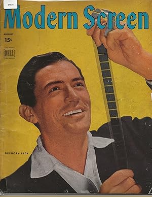 Modern Screen Magazine August 1946 Gregory Peck, Joan Crawford, James M.Cain