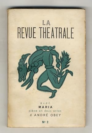 Revue (La) théatrale. Numero 2. Aout-Septembre 1946.