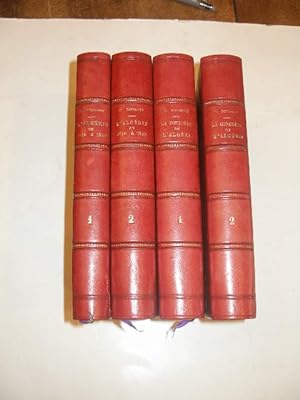 LES COMMENCEMENTS D'UNE CONQUETE , L'ALGERIE DE 1830 A 1840 ( 2 VOLUMES ) & LA CONQUETE DE L'ALGE...