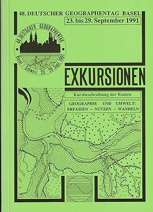 Bild des Verkufers fr Exkursionsfhrer. Basler Region - Jura - Mittelland - Alpen. Fhrer zu den Exkursionen des 48. Deutschen Geographentages Basel zum Verkauf von Paderbuch e.Kfm. Inh. Ralf R. Eichmann