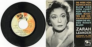 "ZARAH LEANDER" Die rose von Nowgerod + 3 / EP 45 tours original Français / BARCLAY 70376 (1961)